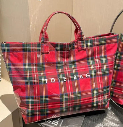 resistant paper single-shoulder bag for commuting, large-capacity, r-resistant kraft paper handbag